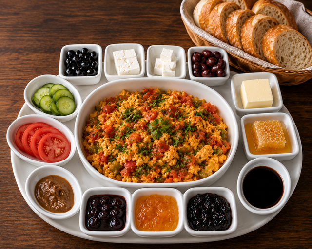 Turkish Breakfast Spread